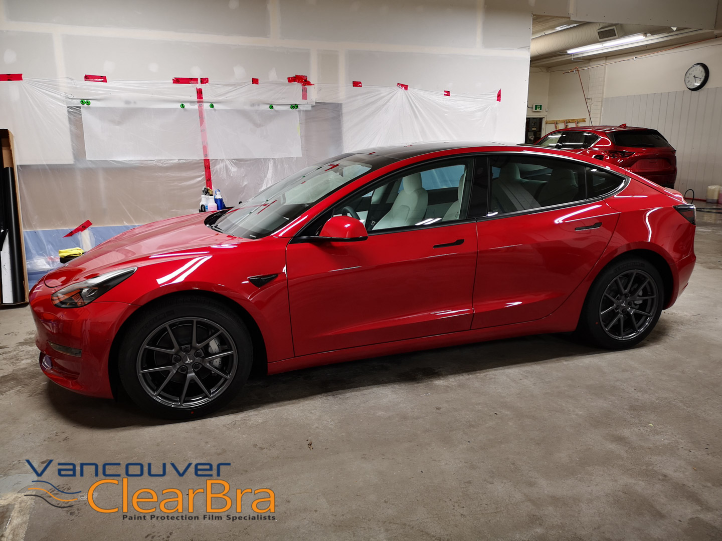 Tesla Model 3 Xpel ULTIMATE PPF - Tesla Vancouver Clear Bra